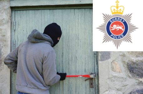 Latest Figures Show Two in Every Three Burglaries Went Unattended in Surrey