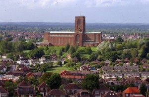 Guildford Cathedral on Stag Hill. Who likes it as a building, and who doesn't? Why not leave a comment in the reply box below.