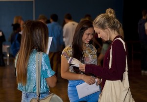 All smiles and relief as more results envelopes are opened at Guildford County School