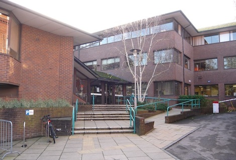 Guildford Borough Council Offices at Millmead.