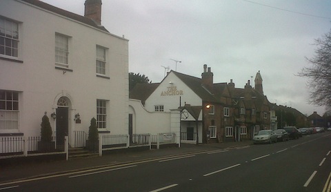 The Anchor – popular watering hole for Victorian cyclists.
