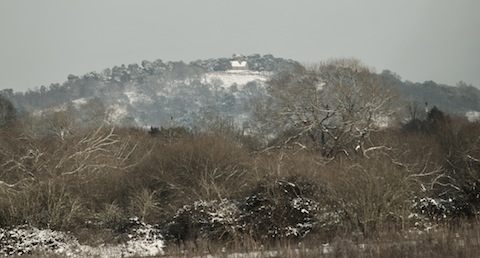 St Martha's viewed from Unstead. By Malcolm Fincham.