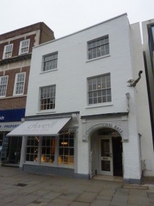 Constitutional Hall, 170 High Street, Guildford when occupied by the furniture business Dwell.