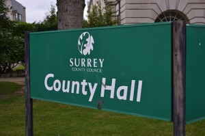 SCC sign Surrey County Council