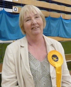 Elected - Cllr Pauline Searle