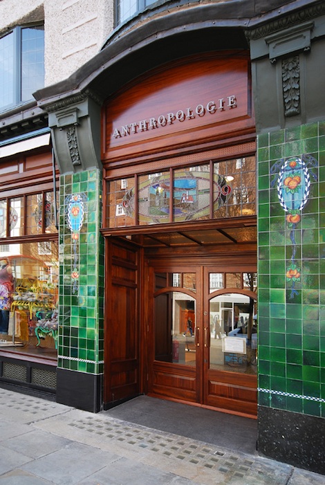Anthropologie in King's Road, London. The Guildford store will be the first in England outside the capital.
