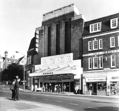 The Odeon cinema when it was 'at the top of the town'.