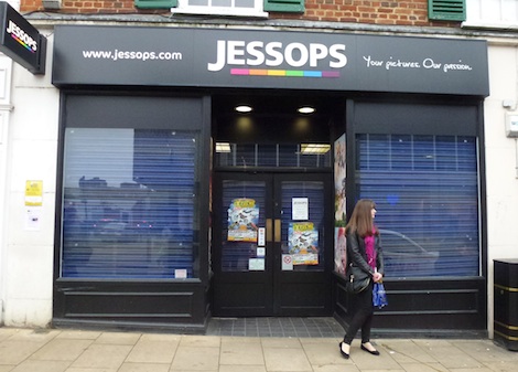 One of the more recent retail casualties - Jessops that used to trade on North Street.