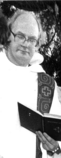 The Rev'd Kenneth Stevenson when he was rector of Holy Trinity and St Mary's Churches.