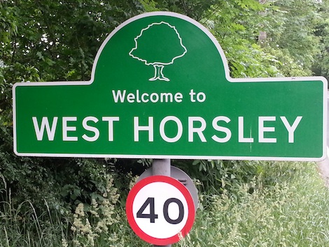 West Horsley sign 470