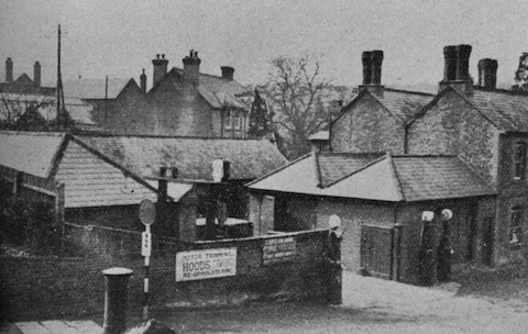 Garage next to a pub. Can you work out where this is?