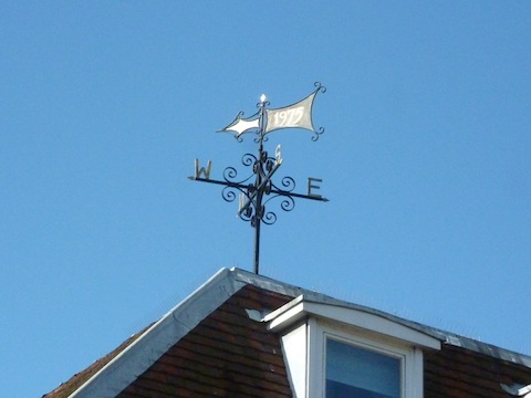 Do you recognise where this weather vane is?