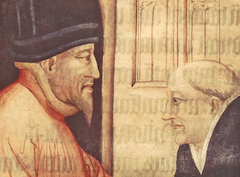 Siferwas (right) is the first Guildfordian for whom we have a true likeness.