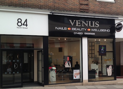 The new Venus nail bar at 84 North Street