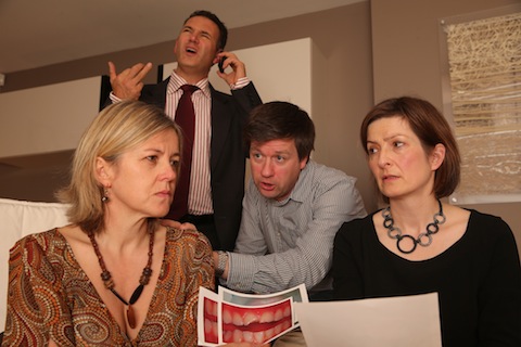 The Herald Players present The God of Carnage, at the Star Inn, Quarry Street, from November 19 to 22. Pictures by Peter Sillick.