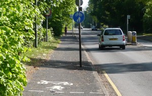 A too rare example of special provision for Surrey cyclists.