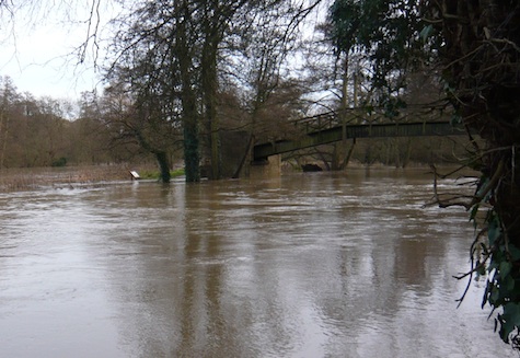 The river at St Catherine's.