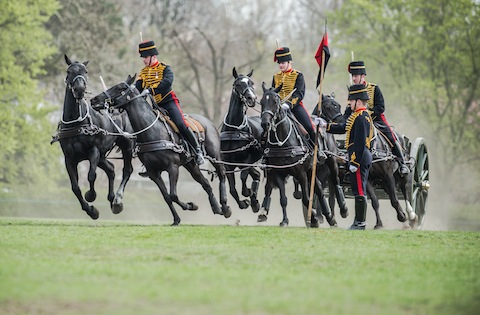 King's Troop Royal Horse Artillery.