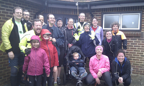 Runners from Frimley Park's Parkrun took part in the Guildford run on Saturday as theirs had been cancelled.