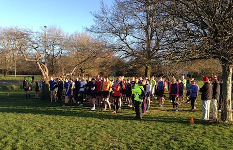 Guildford Parkrun in Stoke Park on Saturday, February 1.