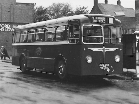 A Safeguard bus of yesteryear.