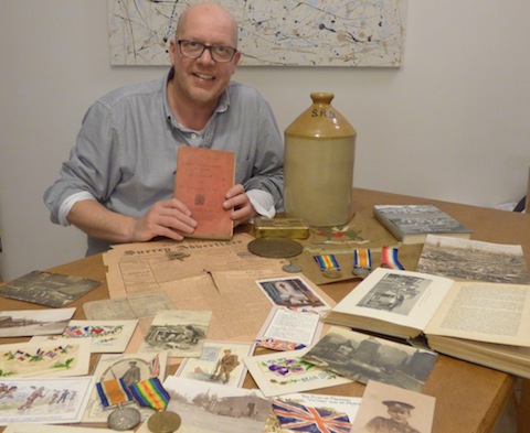 Local historian and writer Davis Rose is busy with preparations to mark the centenary of the First World War.