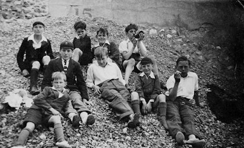 Stoke School outing to Bognor Regis, July 12, 1930: Do you recognise anyone?