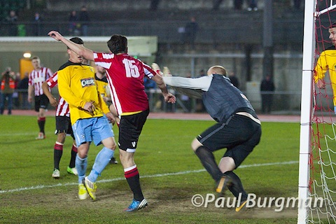 Goalmouth action with City's 