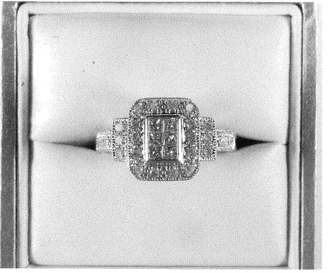 Victorian diamond ring.