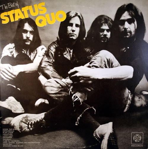 Status Quo – did you see them play at the Wooden Bridge pub in Guildford?
