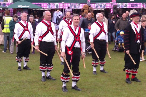 The Pilgrim Morris Men will be in action on May 1 and 3.