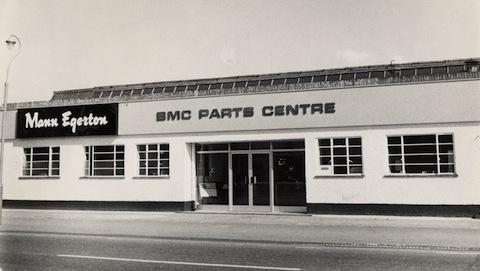 Where was this motor garage?