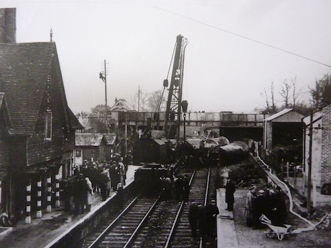 Which railway station near Guildford is this?