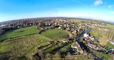 A view from above - which part of Guildford?