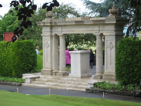 The war memorial in the Castle Grounds. Picture by Sheila Atkinson.