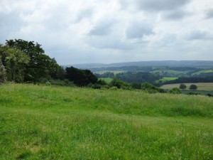The view from Newlands Corner. The Guildford Greenbelt Group is 