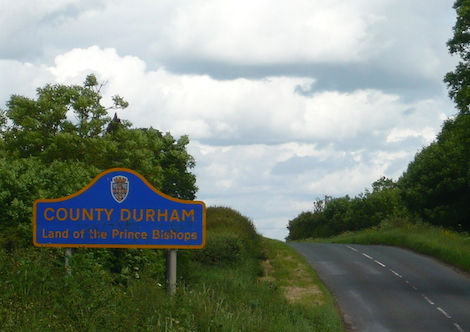 We entered the County of Durham which confusingly no longer includes Darlington.