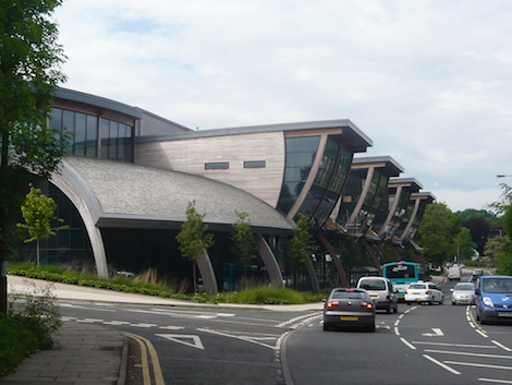 Durham University's impressive library.