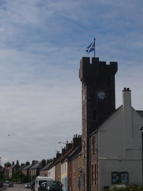 The Saltire - the only flag to be seen in Scotland these days.