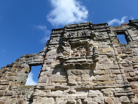 Part of the ruined St Andrews Castle just across the road from the B&B, overlooking the North Sea.