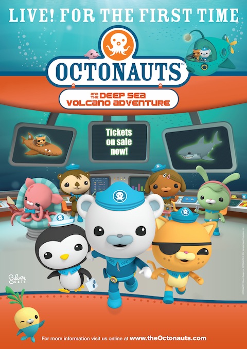 Octonauts and the Deep Sea Volcano Adventure is at G Live on Wednesday and Thursday, November 5 and 6