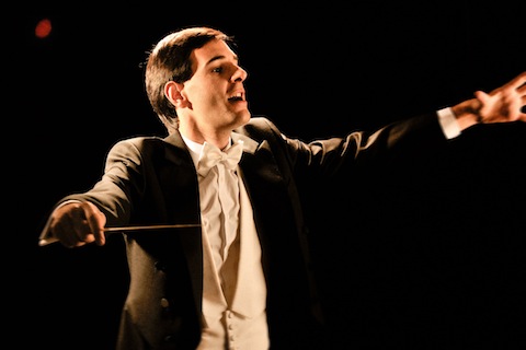 Eduardo Portal conducts the Royal Philharmonic Orchestra at G Live on Friday, November 7