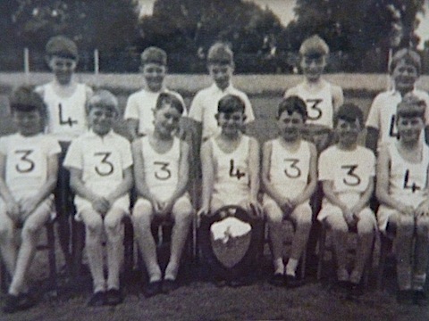 Winners of the Guildford Primary School Sports in 1960.