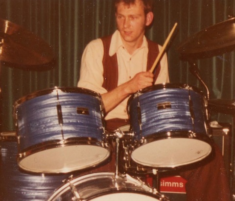 Bob HInd on the drums.