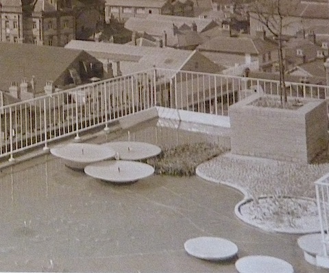 Do you remember these dishes high up on a building in Guildford town centre?