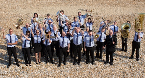The Surrey Police Band.