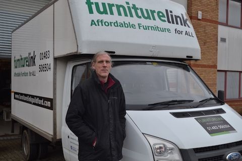 Like some of his colleagues Tony McNamara was a volunteer before becoming a full-time driver forFurniture Link.