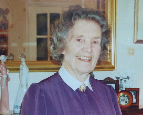 Doreen Bellerby who has died aged 95. Pictures courtesy of Shirley West.