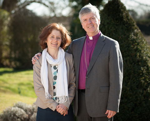 Bishop Andrew and his wife Beverly.