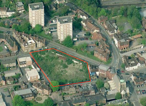 The old CEGB site at the bottom of the A3100 Portsmouth Road